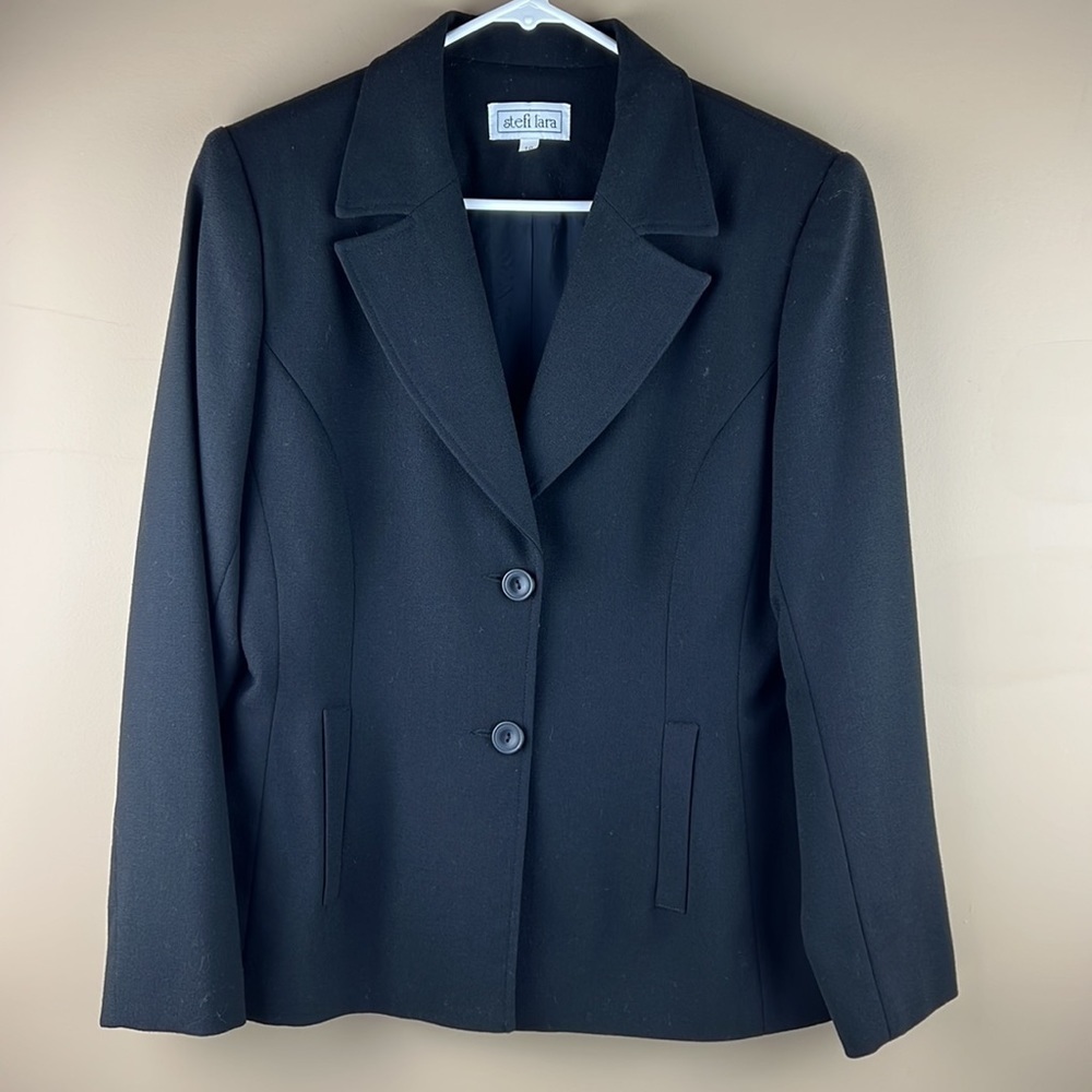 stefi lara classic black blazer - Picture 5 of 15
